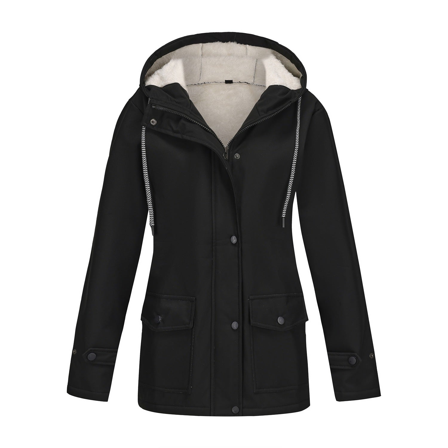 Georgina - Women's Hooded Fleece-Lined Jacket 3
