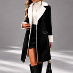 Ira - Women’s Faux Shearling Lined Long Coat 2