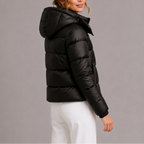 Jasmine - Women's Quilted Puffer Jacket with Hood