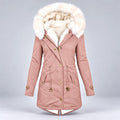 Jillian - Women's Hooded Parka with Drawstring Waist 1