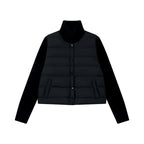 Jillian – Women's Knit Sleeve Puffer Jacket with High Collar 6
