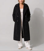 Juliana - Women’s Double-Breasted Teddy Coat