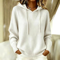 Kaia - Women's Drawstring Relaxed Fit Hooded Sweater 1