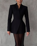 Kate - Women's Tailored Longline Statement Blazer 1