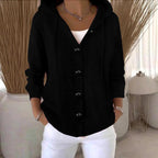 Katerina - Women's Relaxed Fit Hooded Cardigan 4