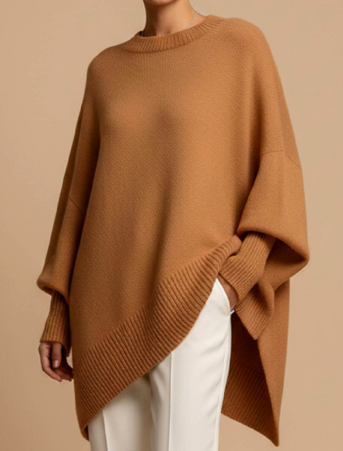 Kathleen – Women’s Relaxed Fit Textured Knit Sweater 3