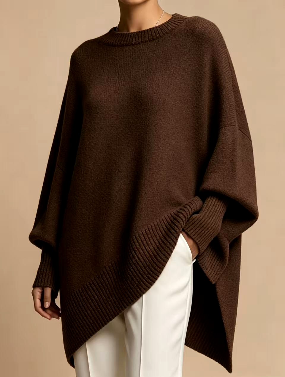 Kathleen – Women’s Relaxed Fit Textured Knit Sweater 6