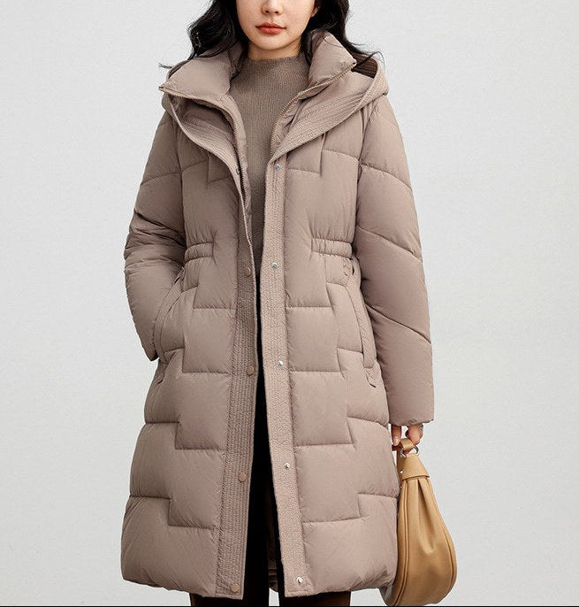 Kendall - Women’s Belted Hooded Winter Coat
