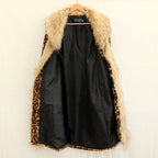Kendra - Women’s Long Faux Fur Collar Coat 7