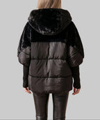 Kora - Women's Down Jacket with Faux Fur-Lined Hood