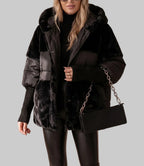 Kora - Women's Down Jacket with Faux Fur-Lined Hood