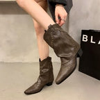 Lalita - Women’s Studded Slouchy Knee-High Boots 5