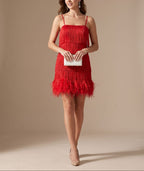 Lucinda - Women’s Sequin Fringe Party Dress