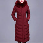 Lyanna - Women’s Fur Collar Padded Coat 2