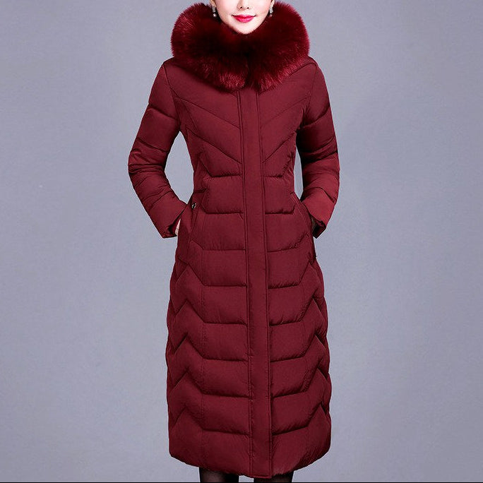 Lyanna - Women’s Fur Collar Padded Coat 2