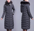 Lyanna - Women’s Fur Collar Padded Coat 3