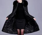 Lyanna - Women’s Fur Collar Padded Coat 7