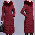 Lyanna - Women’s Fur Collar Padded Coat 9