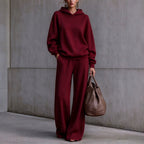 Lyra - Women's Oversized Hoodie and Wide Leg Pants Set 3
