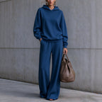 Lyra - Women's Oversized Hoodie and Wide Leg Pants Set 5