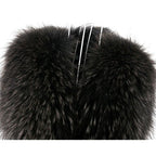 Macey - Women's Faux Fur Trimmed Sleeveless Vest 7