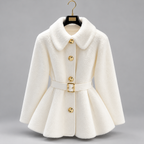 Mara - Women’s Tailored Peplum Jacket with Flared Skirt