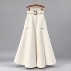 Mara - Women’s Tailored Peplum Jacket with Flared Skirt