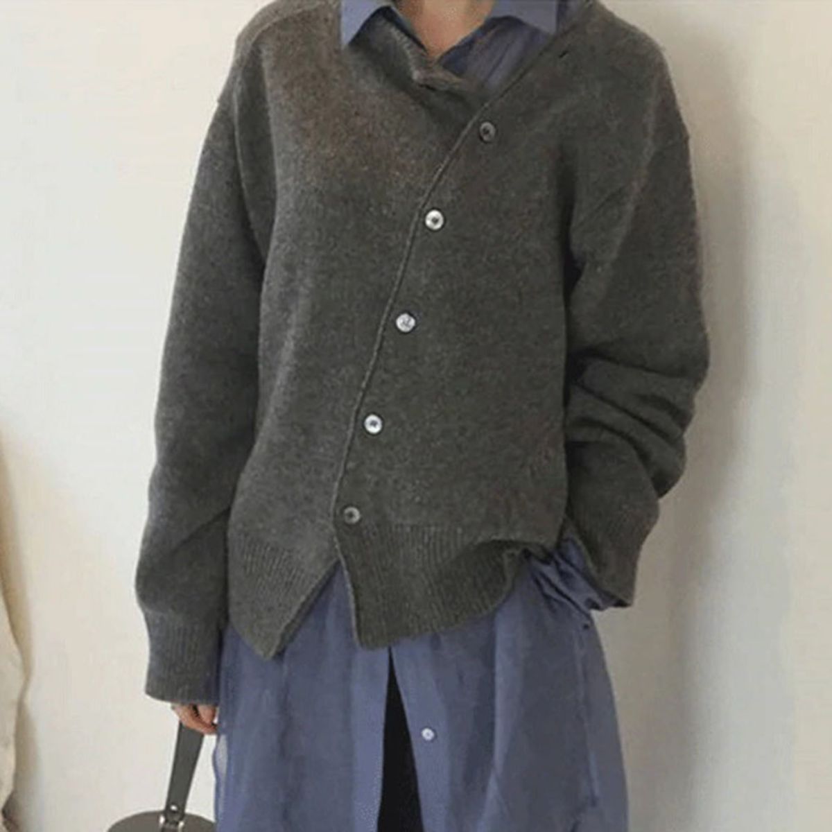 Margot - Women's Button-Front Cashmere Cardigan