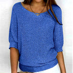 Matilda - Women's Scoop Neck Relaxed Sweater