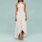Maxine - Women’s One-Shoulder Ruched High-Low Evening Dres 4