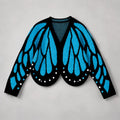 Monroe – Women’s Butterfly Wing Pattern Knit Cardigan 1