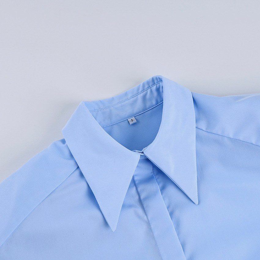 Olivia – Women’s Fitted Button Front Long Sleeve Shirt 4