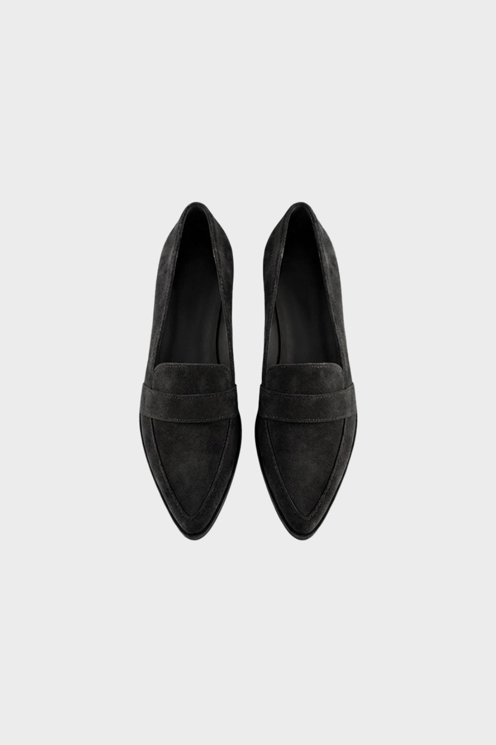 Rhian - Women's Pointed-Toe Suede Loafers