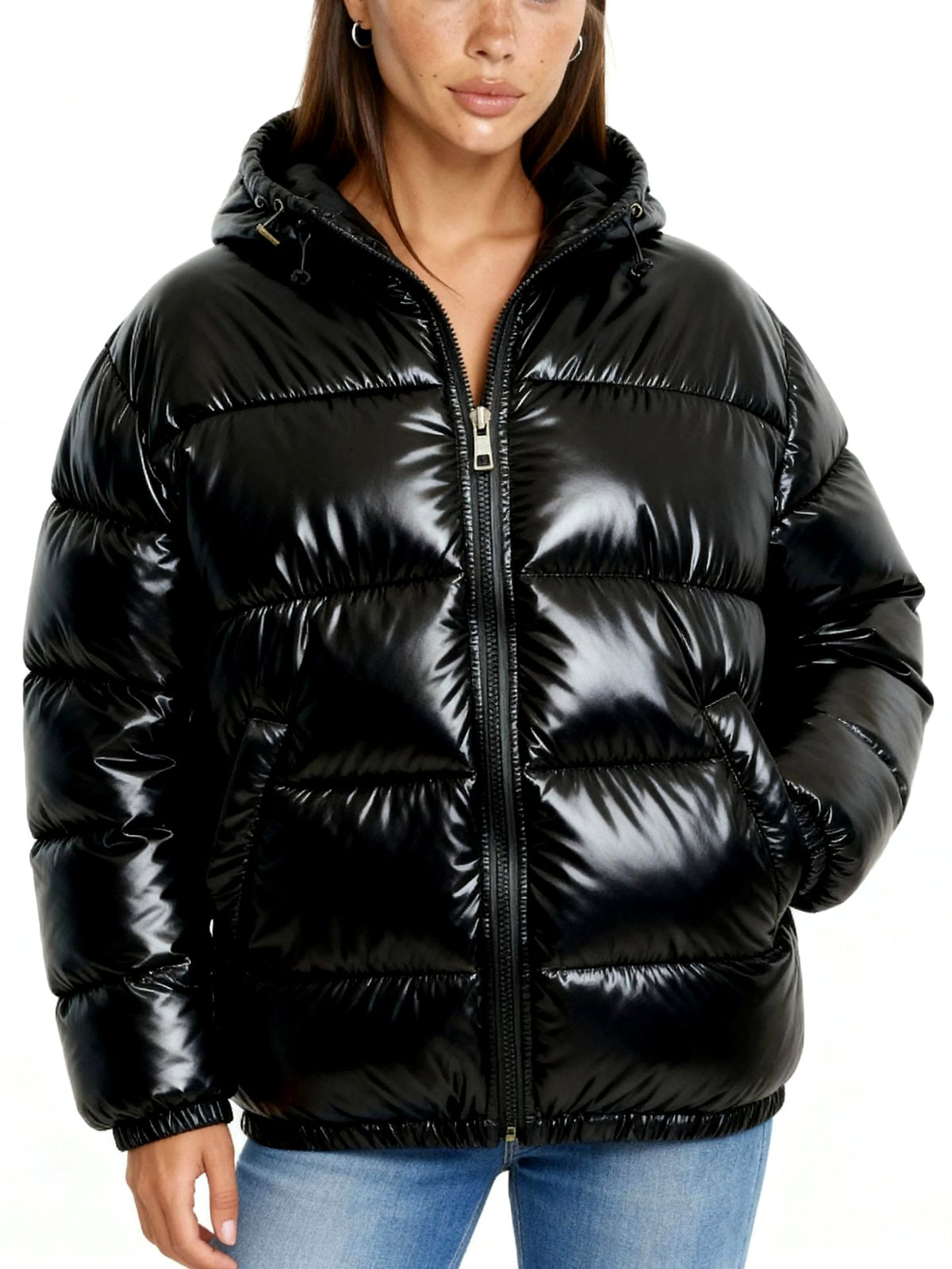Romy - Women’s Hooded Winter Jacket with Side Pockets 2