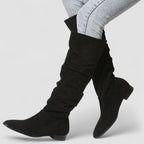 Rosemary - Women's Slouchy Suede Boots 