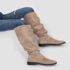 Rosemary - Women's Slouchy Suede Boots 