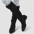 Rosemary - Women's Slouchy Suede Boots 