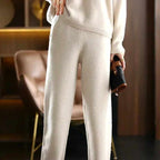 Rumi - Women's Cashmere Polo Knit Set