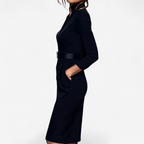 Skye - Women's Belted V-Neck Wrap Dress