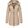 Valeria - Women's Hooded Quilted Puffer Coat