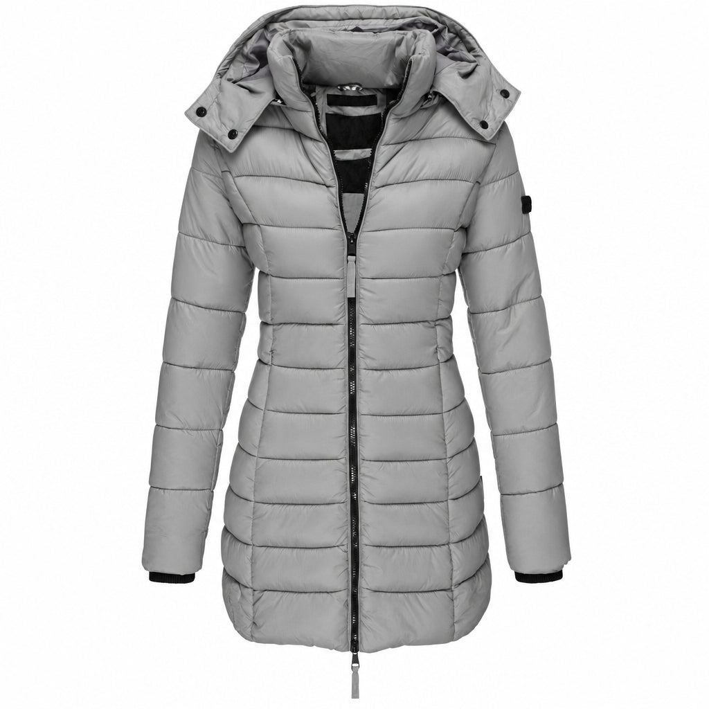 Valeria - Women's Hooded Quilted Puffer Coat
