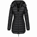 Valeria - Women's Hooded Quilted Puffer Coat