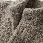 Violet - Women's Textured Knit Vest with Stand Collar