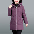 Yuna - Women’s Zip Front Padded Winter Jacket 2