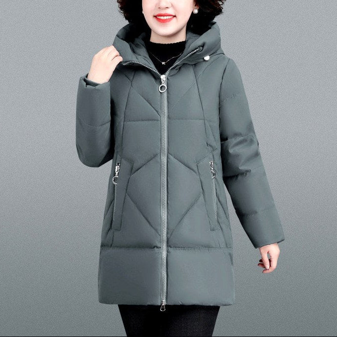 Yuna - Women’s Zip Front Padded Winter Jacket 3